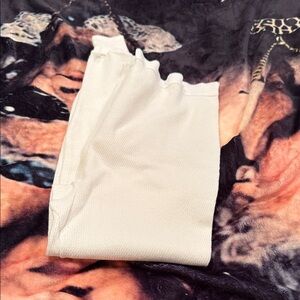 Pembrooke Lane women’s White thermal pants-LG (fits hips 40-42)
